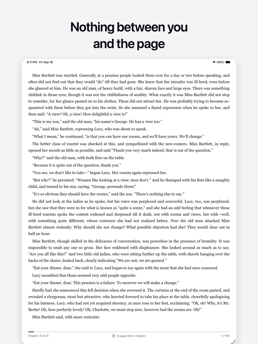 A page of a book in the reader, light theme.